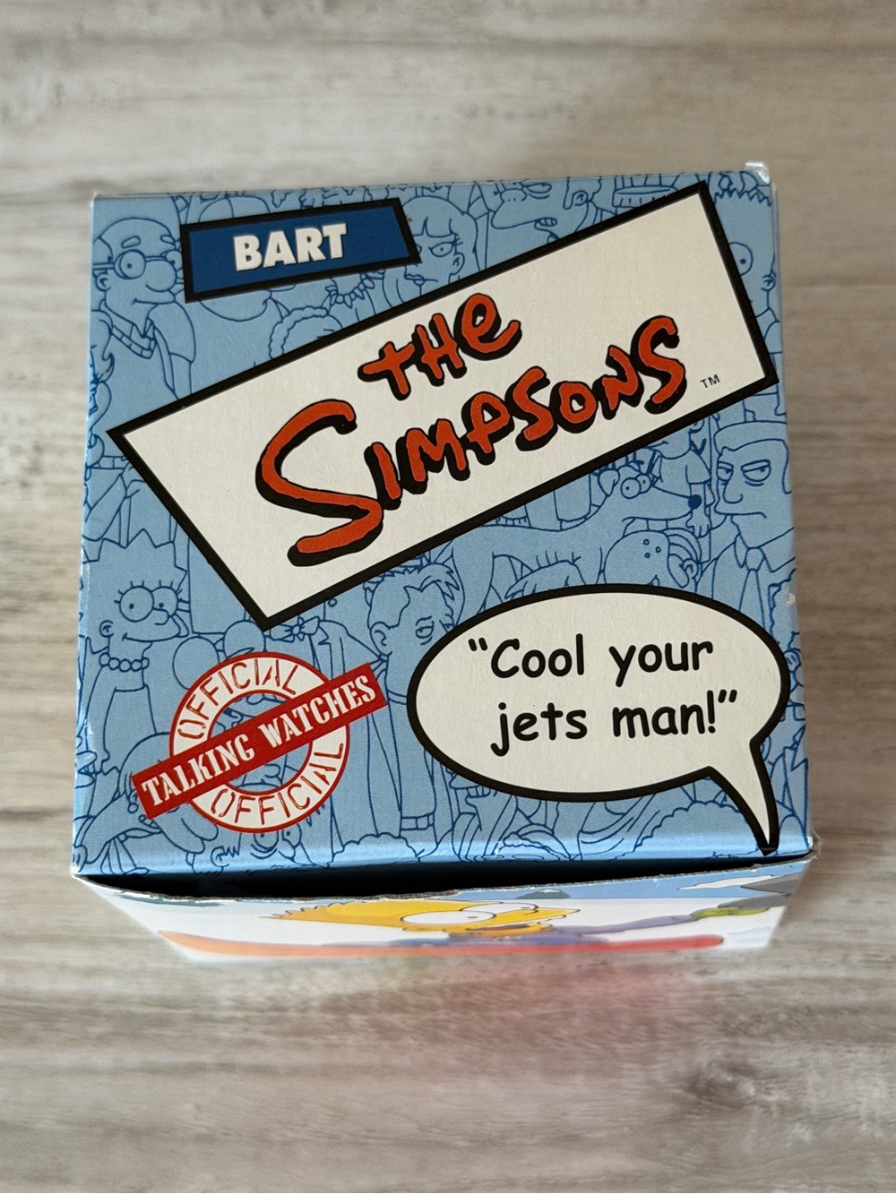 Burger King The Simpsons BART Talking Watch 2002 (dead battery)